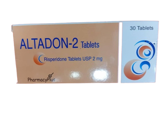 Altadon2  Risperidone tablet 2mg(1 pack)