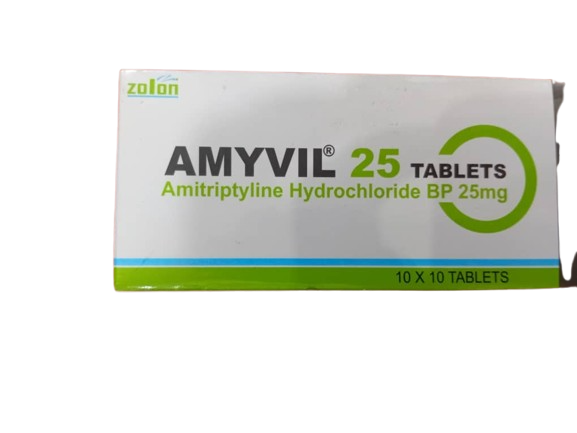 Amyvil Amitriptyline HCL Tab 25mg(1pack)