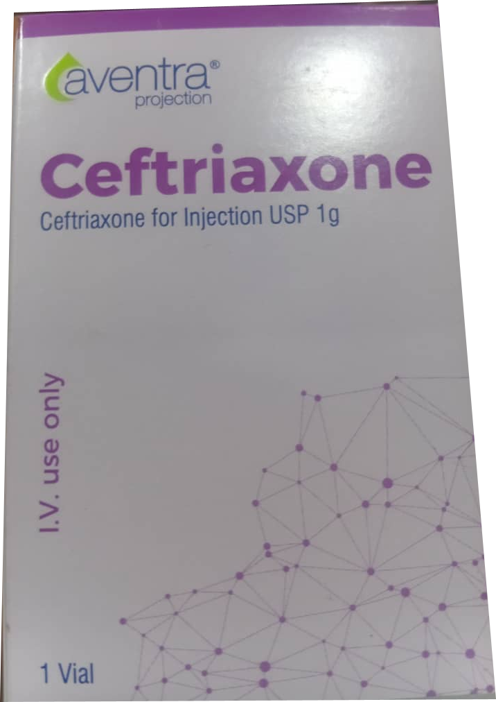 Aventra Ceftriaxone injection 1g