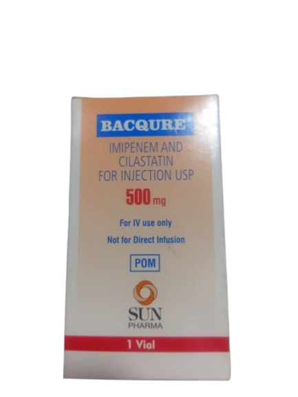 Bacqure Imipenem and Cilastatin injection 500mg