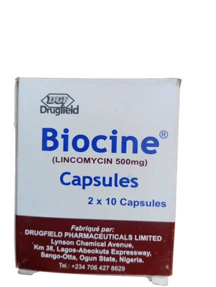 Biocine Lincomycin Tab 500mg(1 pack)