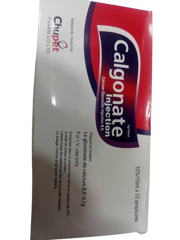 Calgonate 10%Calcium gluconate 1g/10ml Calgonate 1G injection 