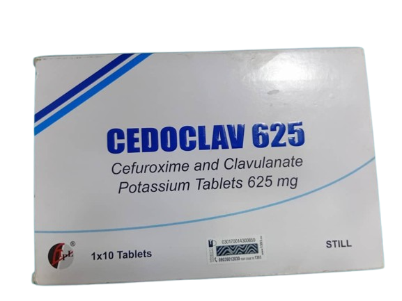 Cedoclav 625 Cefuroxime &;Clavulanate Potassium Tab 625mg(1 pack)