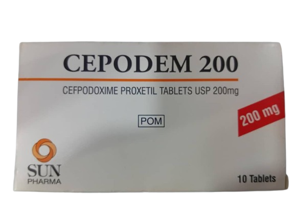 Cepodem Cefpodoxime proxetil Tab 200mg(1 pack) 