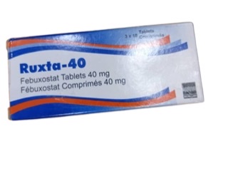 Ruxta-40 Febuxostat Tab 40mg(pack)