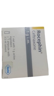 Rocephine Ceftriaxone Injection 1g