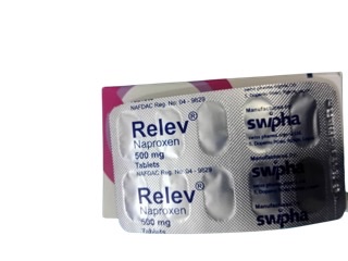 Relev Naproxen Tab 500mg(per card)