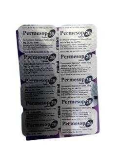 Permesop Esomeprazole Magnesium Tab 20mg(1 card)