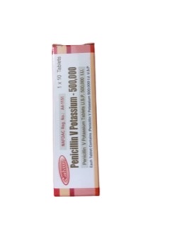 Penicillin V Potassium Injection 500,000i.u(1 pack)