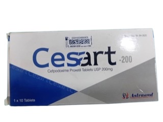 Cesart Cefpodoxime proxetil Tab 200mg(1pack)