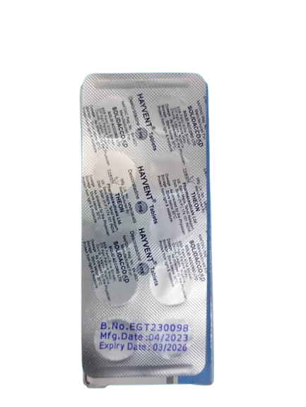 Hayvent Desloratidine CD Tab 5mg(card)