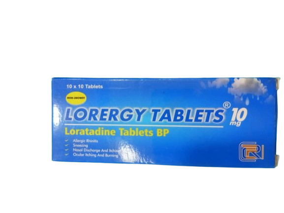 Lorergy Loratadine Tab 10mg(1pack)