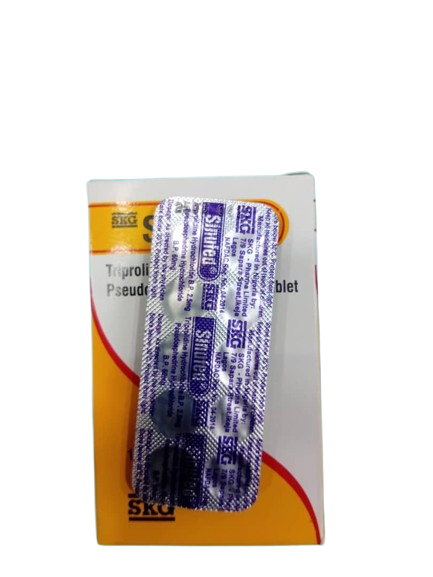 Sinufed Triprolidine 2.5/ Pseudoephedrine60mg (1card)