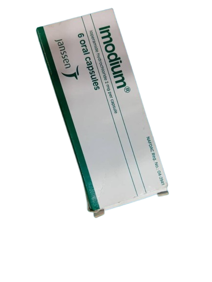 Imodium Loperamide HCL Caps 2mg(1pack)