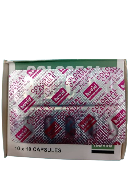 Coloseal Loperamide HCL Caps 2mg(1 card)