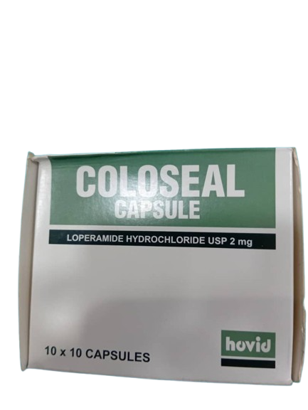 Coloseal Loperamide HCL Caps 2mg(1 pack)