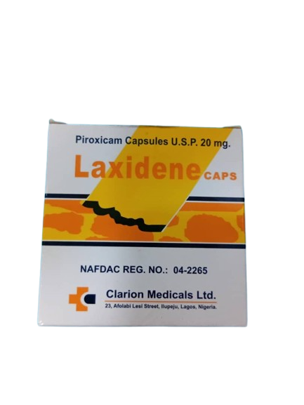 Piroxicam 20mg   Laxidene 20mg (1 pack)