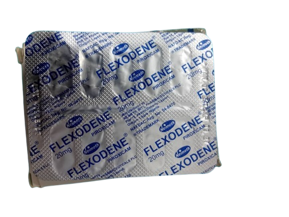Flexodene Piroxicam Caps 20mg(1 card)