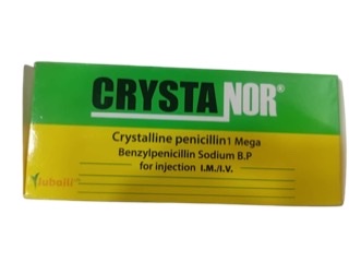 Crystanor Benzylpenicillin Sodium injection 1Mega (1amp)