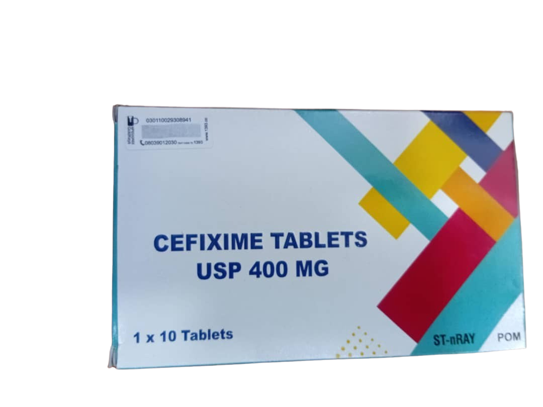 ST nRAY Cefixime Tab 400mg
