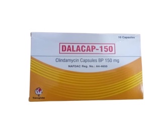 Clindamycin 150mg Tab    Dalacap 150mg (1card)