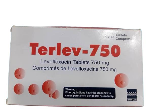 Terlev Levofloxacin Tab 750mg(1 pack)