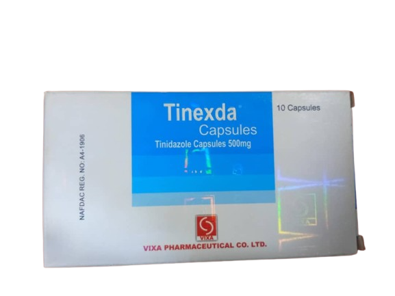 Tinexda Tinidazole Caps 500mg(1card)