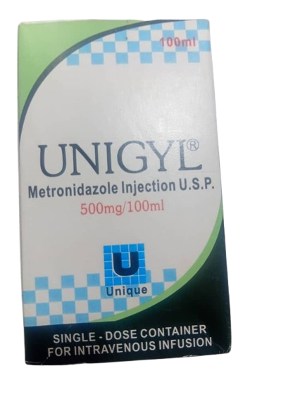 Unigyl Metronidazole Infusion 500mg/100ml 
