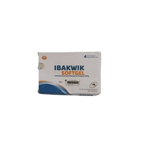  Ibakwik Softgel  Artemisinin/Piperaquine phosphate (62.5/375mg)