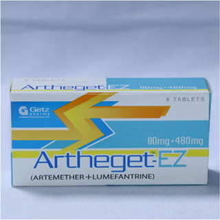 Artheget-EZ Artemether/Lumefantrine Tab 80/480 mg(1packet)
