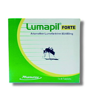 Lumapil Forte Artemether/Lumefantrine Tab 80/480mg(1packet)