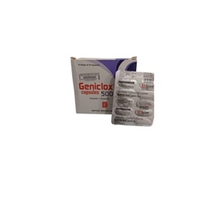 Geniclox Ampicillin/Cloxacillin Caps 500mg(1box)