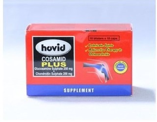 Cosamid Glucosamine Sulphate 250mg &Chondroitin Sulphate200mg(1 box)