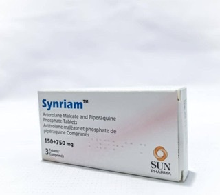 Synriam Arterolane Malate/Piperaquine phosphate Tab150/750mg(1packet)