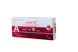 Anate Amodiaquine/Artesunate (300/100mg) Tab(1packet)