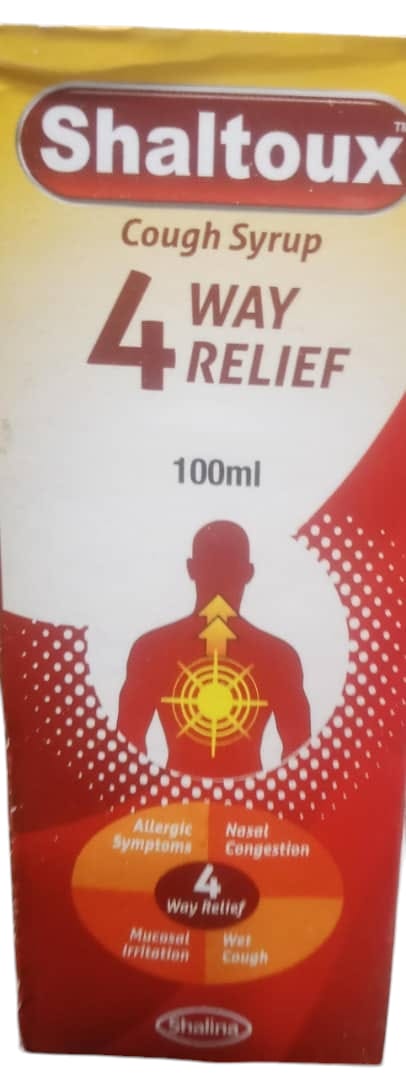 Shaltoux Cough syrup 100ml (1 bottle)