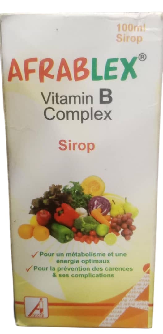 Afrablex Vitamin B Complex 100ml (1 bottle)