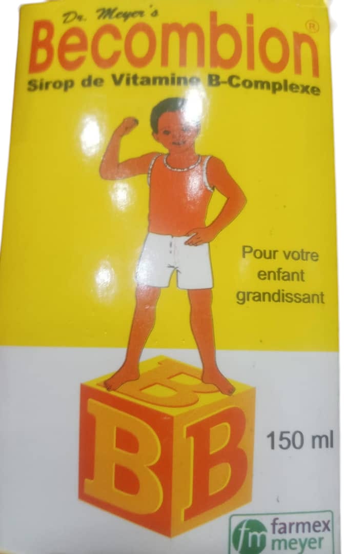 Dr. Meyer's Becombion Vitamin B Complex syrup 150ml (1 bottle)