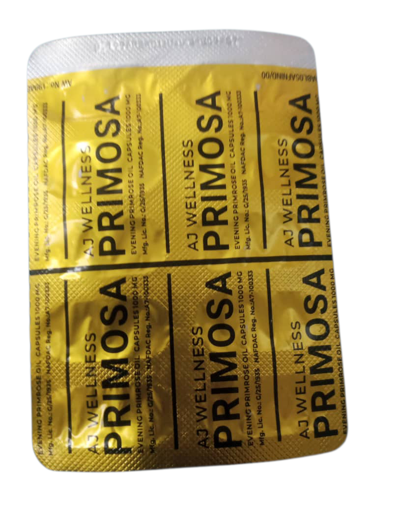 Primosa Evening primrose oil 1000mg(1 card)