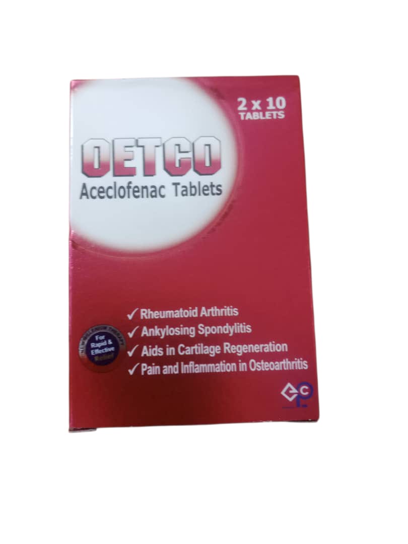 Oetco  Aceclofenac Tab 