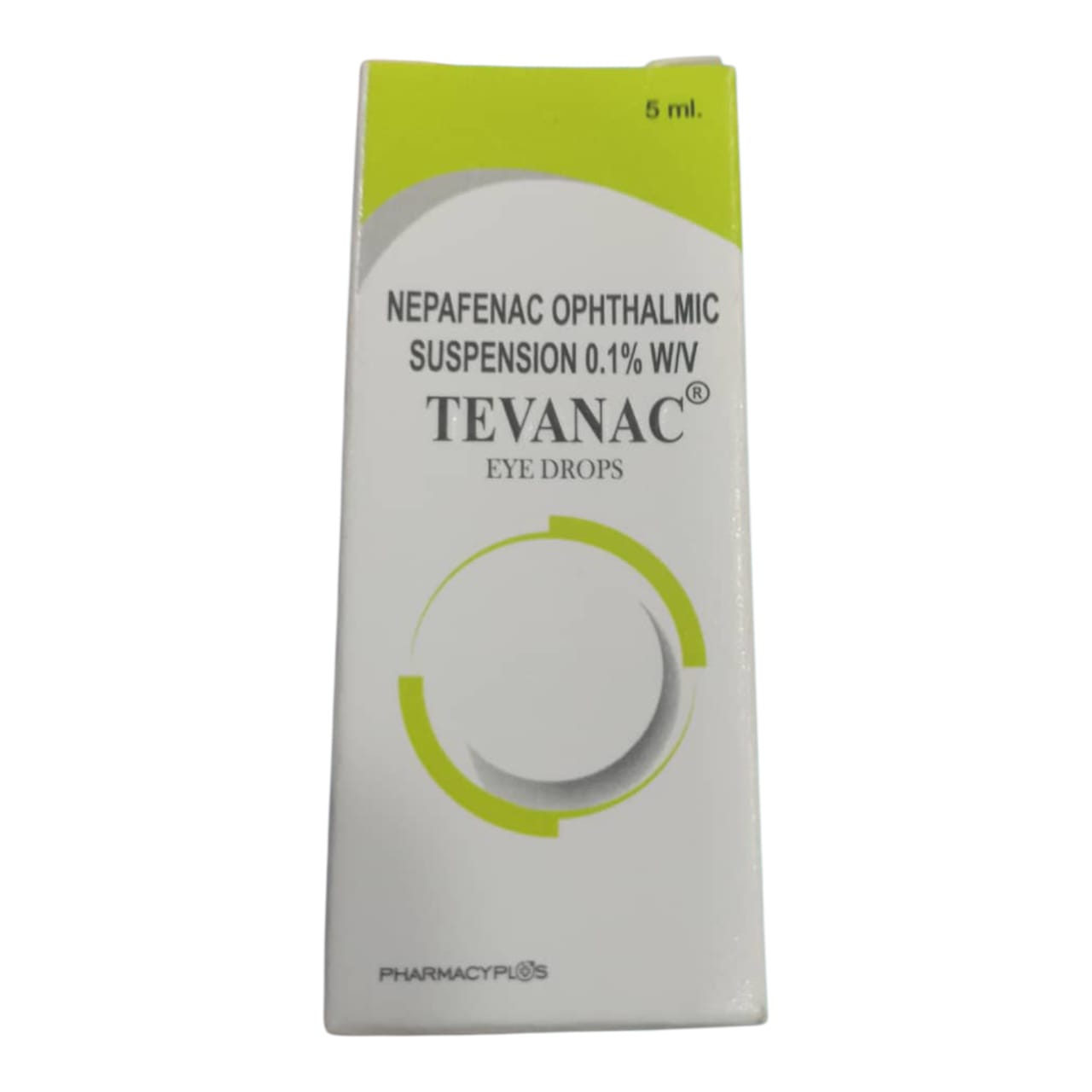 Tevana Nepafenac Ophthalmic suspension 0.1% w/v 5ml