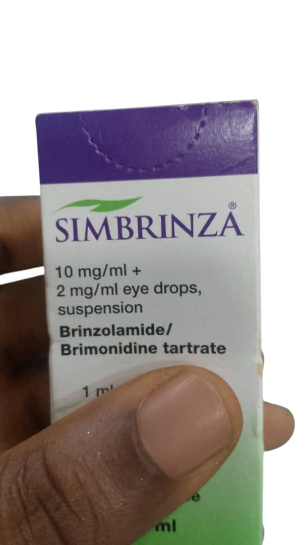 Simbrinza Brinzolamide10mg/ml & Brimonidine Tartrate 2mg/ml Eye Drop 1ml
