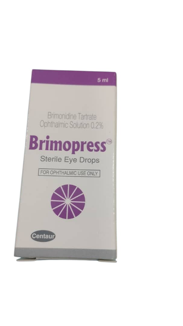 Brimopress Brimonidine Tartrate Ophthalmic Solution 0.2%