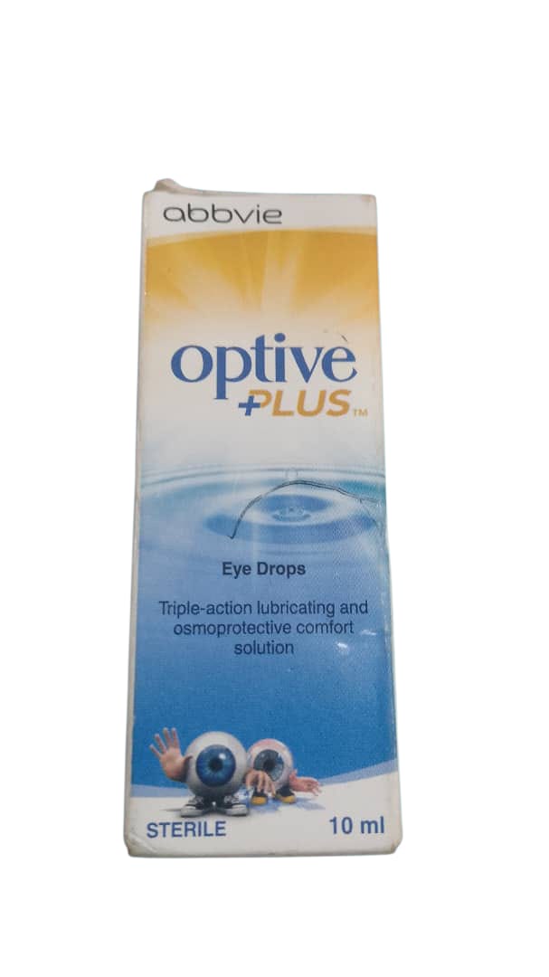Optive plus Triple- action Lubricating and Osmoprotective Comfort Solution 10ml