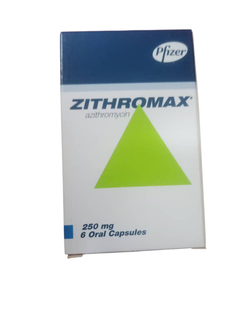 ZITHROMAX  Azithromycin Capsule 250mg