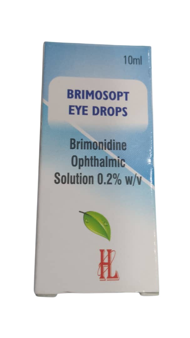 Brimosopt Eye Drops Brimonidine Ophthalmic Solution 0.2% w/v 10ml