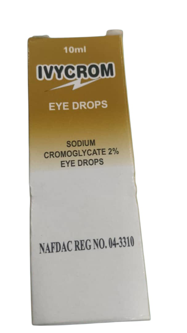 Ivycrom Eye Drop Sodium Cromoglycate 2% 