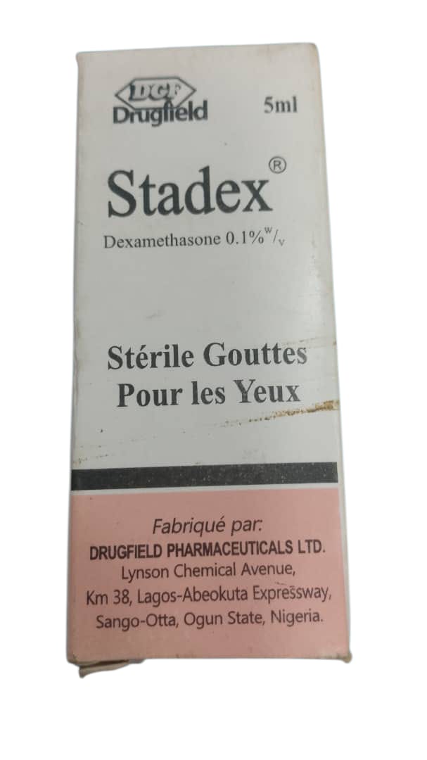 Stadex Dexamethasone Eye Drop 0.1% 