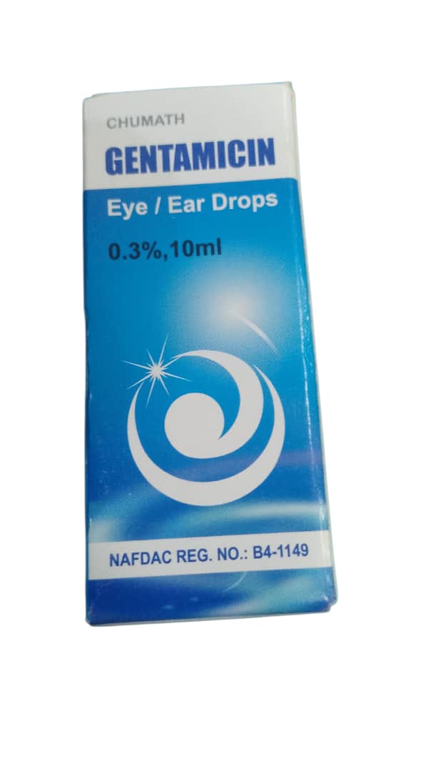 Gentamicin Eye/Ear Drops 0.3% 10ml