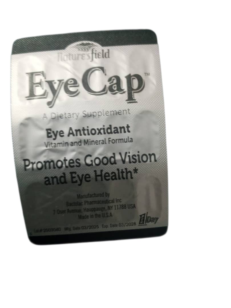 Nature'sfield Eye Cap Eye Antioxidant Tab (1 card)